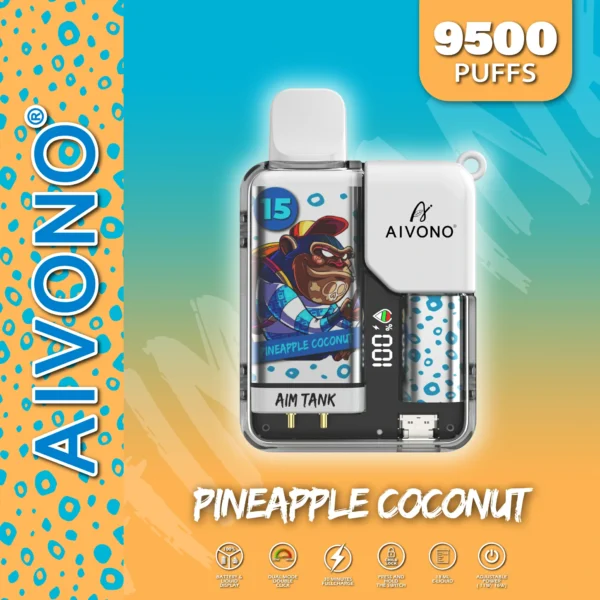 AIVONO Aim Tank 9500 Puffs 12