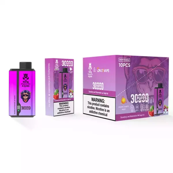 Bang King Grativape 30000 puffs Disposable Vapes 0 2 3 5 Nicotine Variety of Flavors Bulk Buy for Wholesale Buyers 9