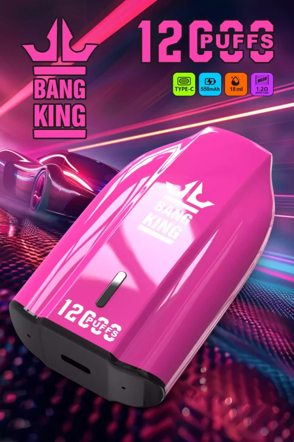 Bang king 12000 Puffs Disposable Vape with Multiple Nicotine Strengths Available for Bulk Orders 6 scaled