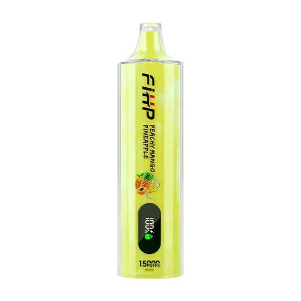 FIHP Shisha Hookah 15000 Puffs Disposable Vape Pen 22ml E Liquid 6mg Nicotine Rechargeable 650mAh LED Display Wholesale 3