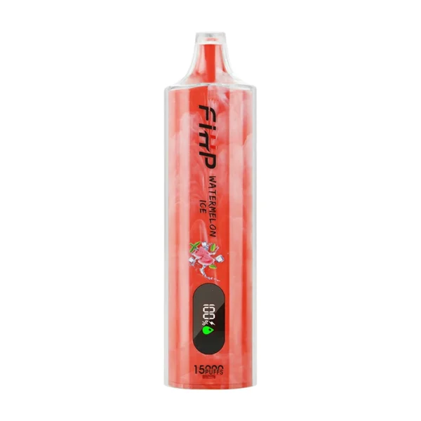 FIHP Shisha Hookah 15000 Puffs Disposable Vape Pen 22ml E Liquid 6mg Nicotine Rechargeable 650mAh LED Display Wholesale 6