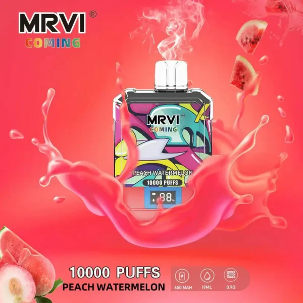 MRVI COMING 10000 PUFFS 19ml Mesh Coil 2 3 5 Low Nicotine Original Wholesale Disposable Vape Pen With Screen Display 3