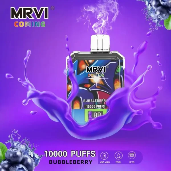 MRVI COMING 10000 PUFFS 19ml Mesh Coil 2 3 5 Low Nicotine Original Wholesale Disposable Vape Pen With Screen Display 5