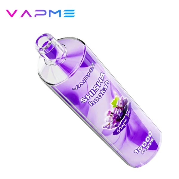 Vapme Shisah 15000 Puffs 0 2 Low Nicotine Original Rechargeable Wholesale Disposable Vapes Pen 10