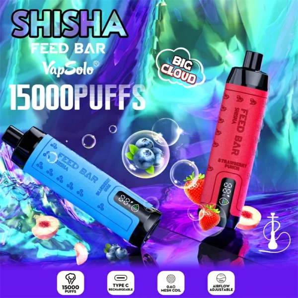 Vapsolo Shisha 15000 Baforadas 10