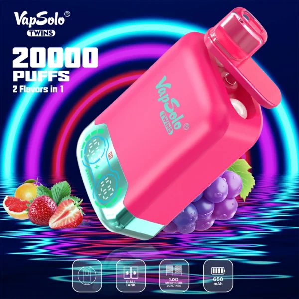 Vapsolo Twins Shisha 20000 Puffs 5