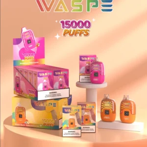 Waspe 15000 Puffs 22 мл 0%, 2%, 5% Никотиновая одноразовая вейп оптом для розничной торговли