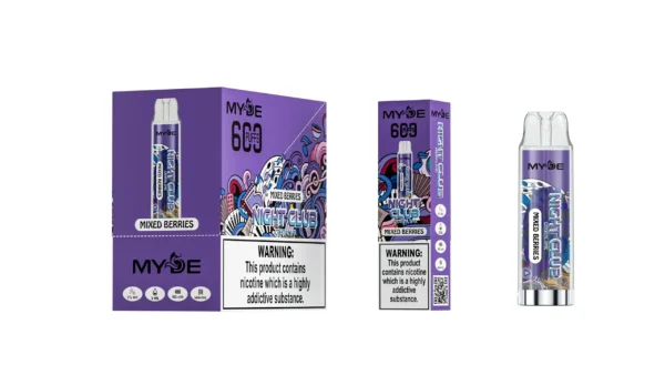 Wholesale MYDE Night Club 600 Puffs Disposable Vape Pen 2ml 20mg Nicotine Mesh Coil CE Rhos TPD Certified 13 scaled 1