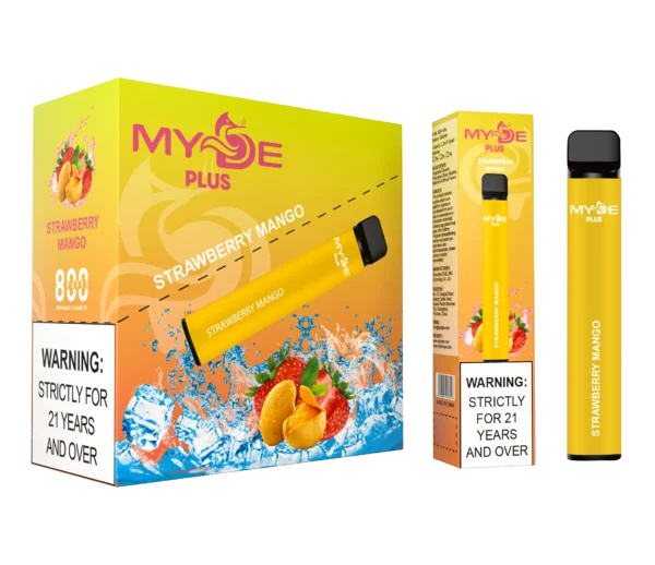 Wholesale MYDE Plus 800 Puffs Disposable Vape Pen 22 Flavors 550mAh 0 2 5 Nicotine EU Stock