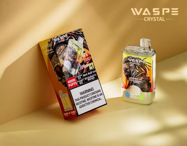 Best Price Waspe Crystal 40000 Puffs Disposable Vape With 0 2 5 Nicotine Rechargeable 850mAh 32ml E Liquid Bulk Purchase Direct From Manufacturer 33