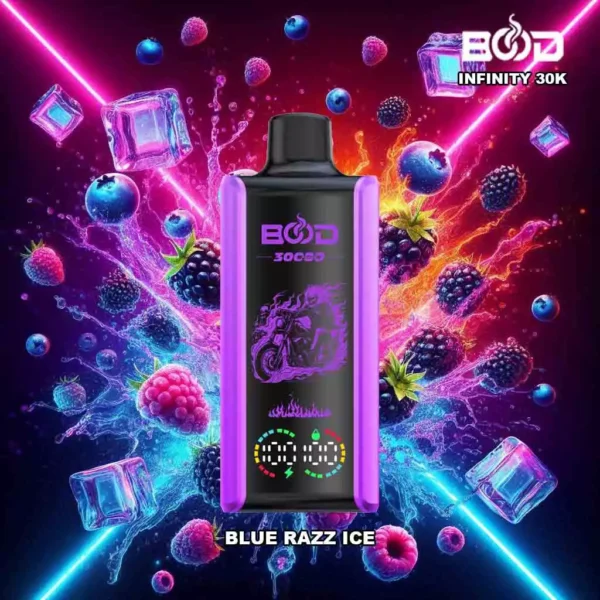 High Quality BOOD INFINITY 30000 PUFF Disposable Vape 0% 2% 5% Nicotine 650mAh Rechargeable Battery 20ml Prefilled E-liquid Factory Supply Bulk Orders (20)