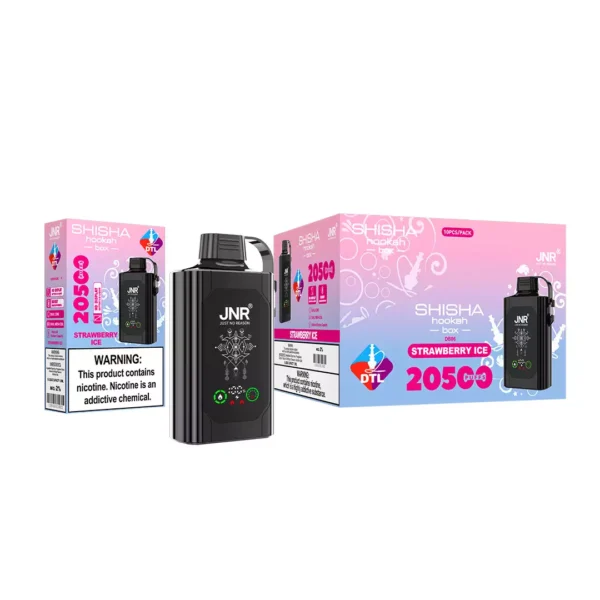 Hot Selling JNR Shisha Hookah Box 20500 Puffs Disposable Vape With 0 2 5 Nicotine 25ml Capacity 1000mAh Battery and HD Display for Wholesale 14