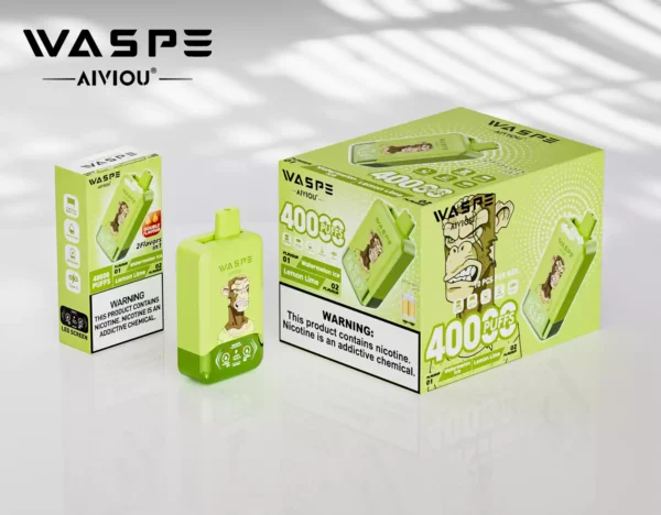 Latest WASPE Double Flavor 40K Puffs Disposable Vape with 0 2 5 Nicotine 850mAh Rechargeable Battery 36ml Prefilled Liquid Source Factory Direct Sale 35