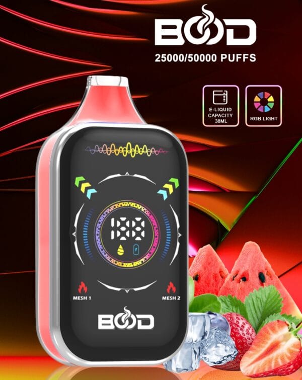 New Arrival Bood Pulse Pro 50k Puffs Disposable Vape with 0 2 5 Nicotine 850mAh Rechargeable Battery 38ml E liquid for Wholesale Buyers 2