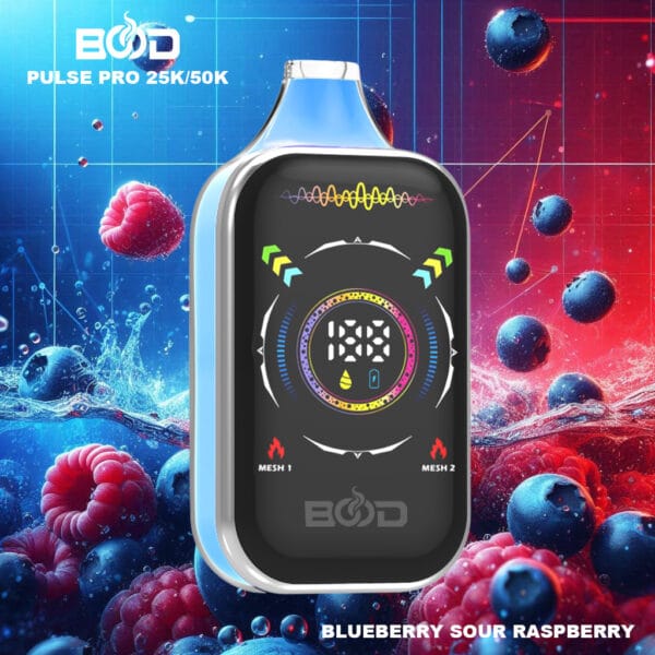 New Arrival Bood Pulse Pro 50k Puffs Disposable Vape with 0 2 5 Nicotine 850mAh Rechargeable Battery 38ml E liquid for Wholesale Buyers 26