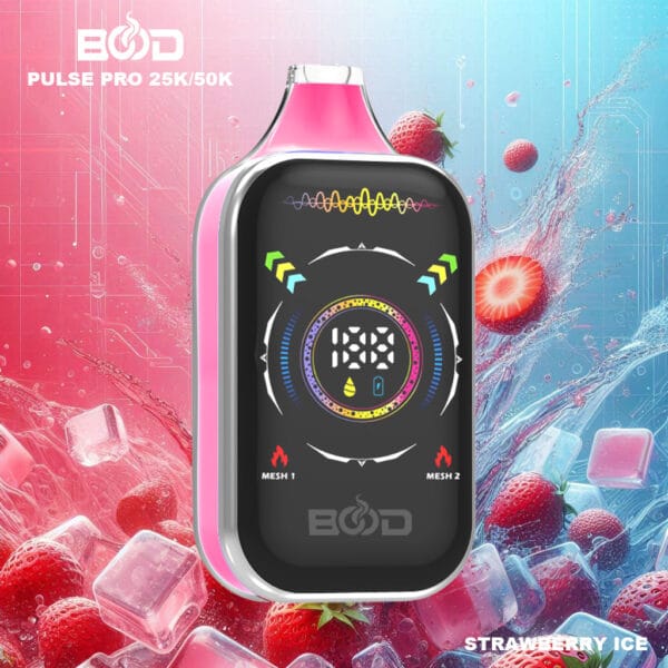 New Arrival Bood Pulse Pro 50k Puffs Disposable Vape with 0 2 5 Nicotine 850mAh Rechargeable Battery 38ml E liquid for Wholesale Buyers 33