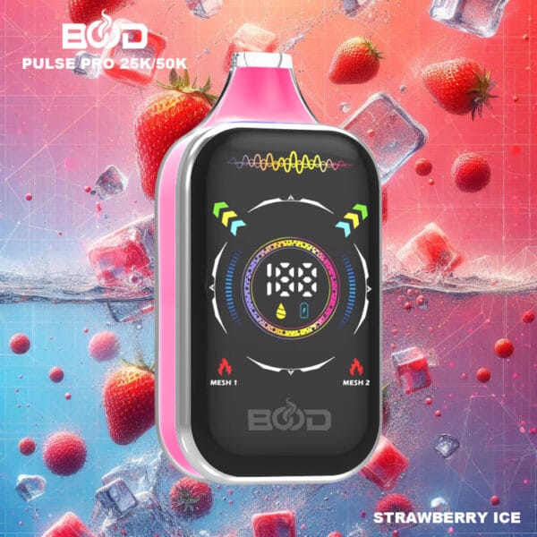 New Arrival Bood Pulse Pro 50k Puffs Disposable Vape with 0 2 5 Nicotine 850mAh Rechargeable Battery 38ml E liquid for Wholesale Buyers 36