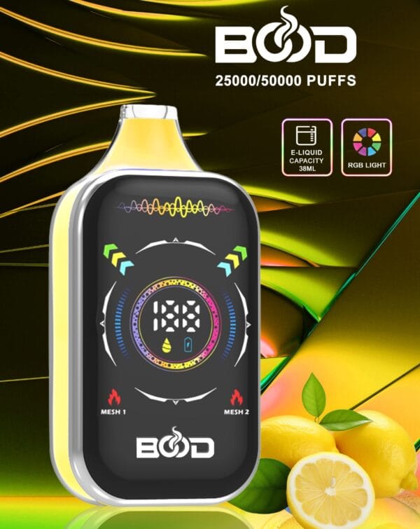 New Arrival Bood Pulse Pro 50k Puffs Disposable Vape with 0 2 5 Nicotine 850mAh Rechargeable Battery 38ml E liquid for Wholesale Buyers 4