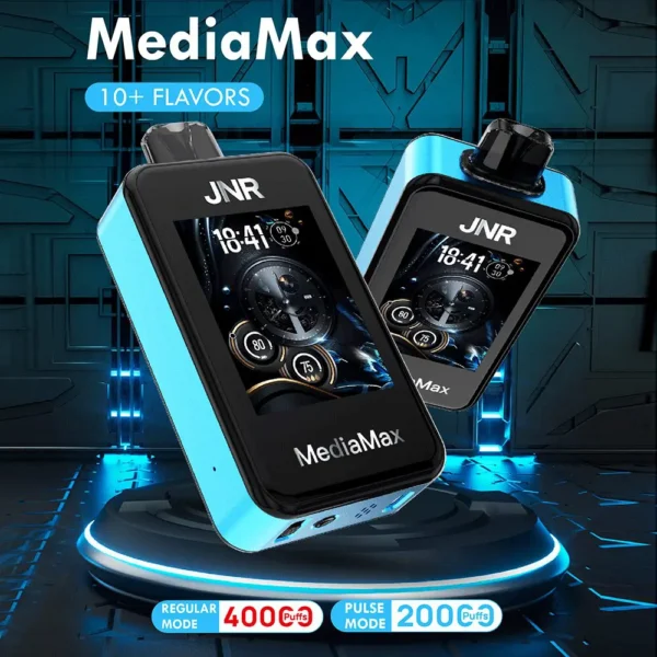 Reliable JNR Media Max 40000 Puffs Disposable Vape with 1000 mAh Rechargeable Battery and Dual Mesh Coil for Wholesale Bulk Buying (13)