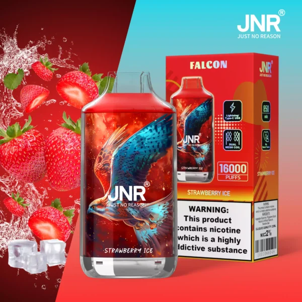 Top Selling JNR Falcon 16000 Puffs Wholesale Disposable Vape With 0 2 5 Nicotine 850 Mah Rechargeable Battery And Crystal Craft Design Available For Wholesale Buying 13