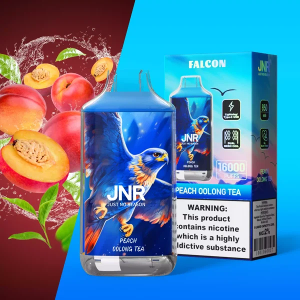 Top Selling JNR Falcon 16000 Puffs Wholesale Disposable Vape With 0 2 5 Nicotine 850 Mah Rechargeable Battery And Crystal Craft Design Available For Wholesale Buying 20