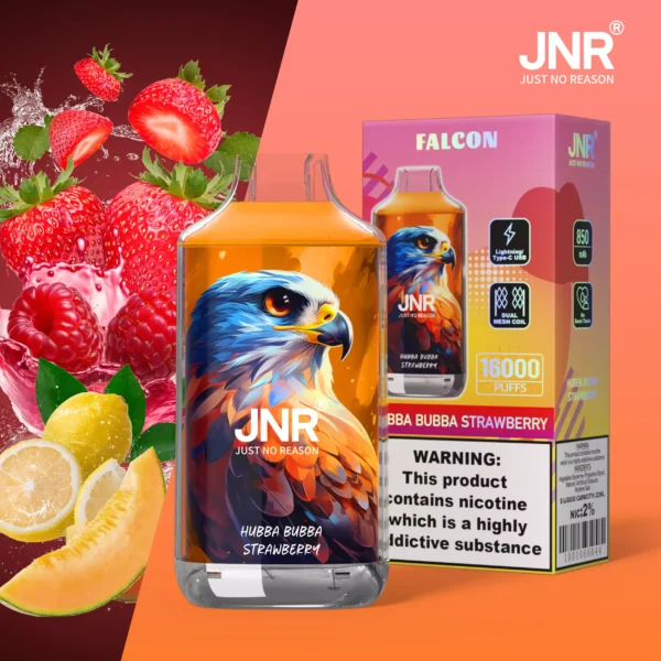 Top Selling JNR Falcon 16000 Puffs Wholesale Disposable Vape With 0 2 5 Nicotine 850 Mah Rechargeable Battery And Crystal Craft Design Available For Wholesale Buying 25