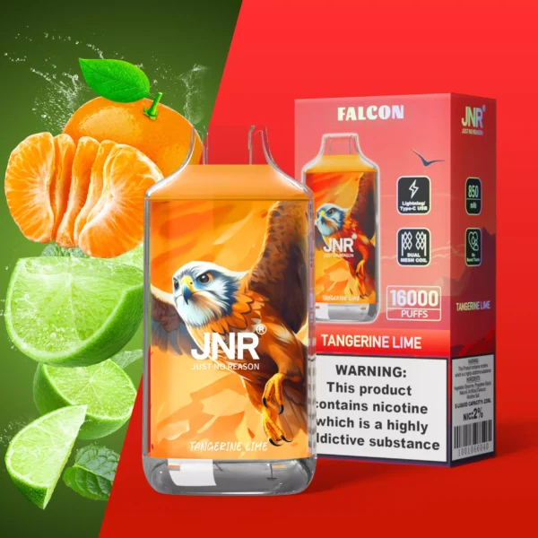 Top Selling JNR Falcon 16000 Puffs Wholesale Disposable Vape With 0 2 5 Nicotine 850 Mah Rechargeable Battery And Crystal Craft Design Available For Wholesale Buying 9