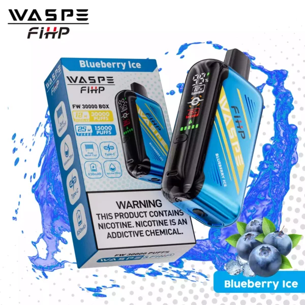 Trending Waspe 30000 Puffs Disposable Vape with 0 2 5 Nicotine Rechargeable 850mAh Battery and LED Display Bulk Wholesale from Manufacturer 15