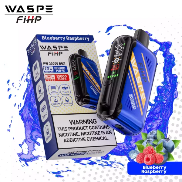 Trending Waspe 30000 Puffs Disposable Vape with 0 2 5 Nicotine Rechargeable 850mAh Battery and LED Display Bulk Wholesale from Manufacturer 17