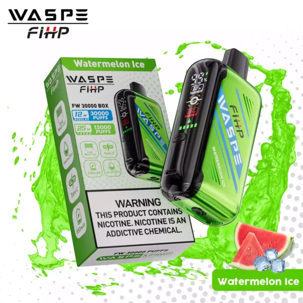 Trending Waspe 30000 Puffs Disposable Vape with 0 2 5 Nicotine Rechargeable 850mAh Battery and LED Display Bulk Wholesale from Manufacturer 28