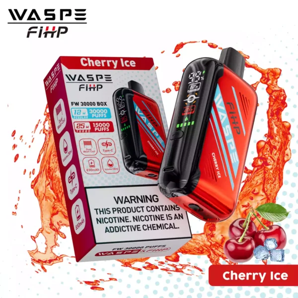 Trending Waspe 30000 Puffs Disposable Vape with 0 2 5 Nicotine Rechargeable 850mAh Battery and LED Display Bulk Wholesale from Manufacturer 34