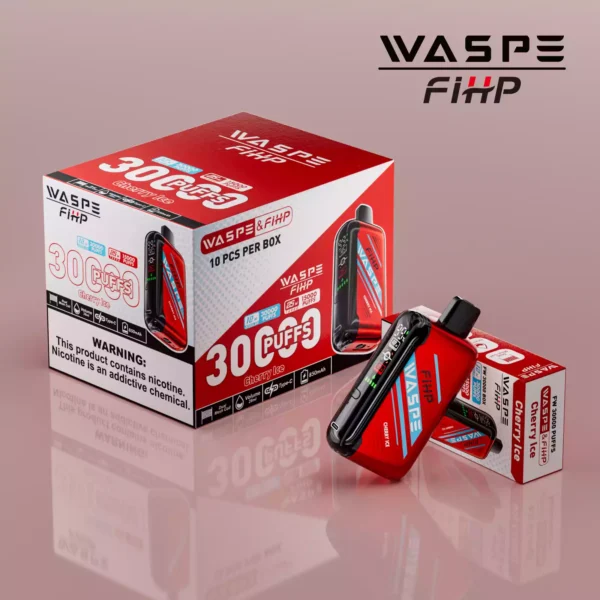 Trending Waspe 30000 Puffs Disposable Vape with 0 2 5 Nicotine Rechargeable 850mAh Battery and LED Display Bulk Wholesale from Manufacturer 36