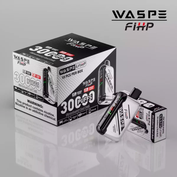 Trending Waspe 30000 Puffs Disposable Vape with 0 2 5 Nicotine Rechargeable 850mAh Battery and LED Display Bulk Wholesale from Manufacturer 38