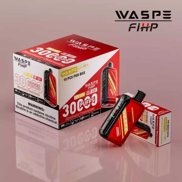 Trending Waspe 30000 Puffs Disposable Vape with 0 2 5 Nicotine Rechargeable 850mAh Battery and LED Display Bulk Wholesale from Manufacturer 41