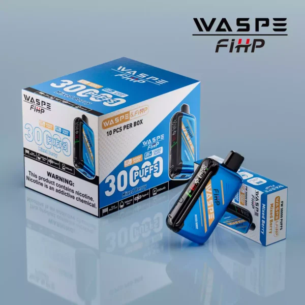 Trending Waspe 30000 Puffs Disposable Vape with 0 2 5 Nicotine Rechargeable 850mAh Battery and LED Display Bulk Wholesale from Manufacturer 42