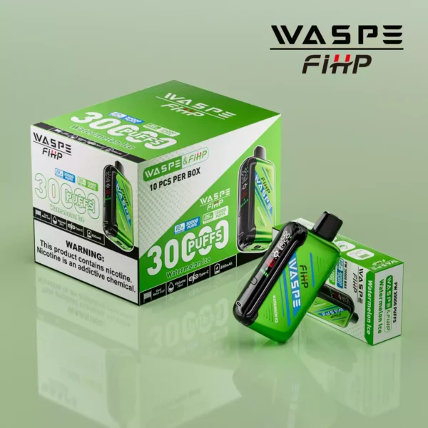 Trending Waspe 30000 Puffs Disposable Vape with 0 2 5 Nicotine Rechargeable 850mAh Battery and LED Display Bulk Wholesale from Manufacturer 49