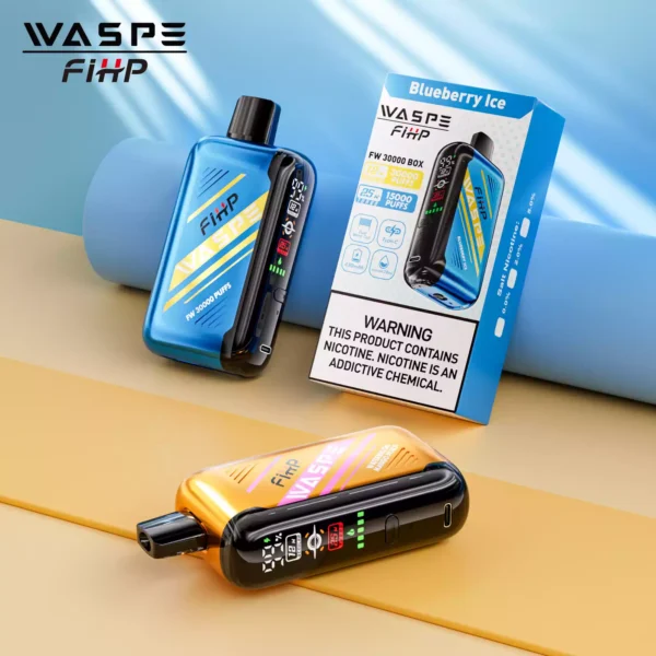 Trending Waspe 30000 Puffs Disposable Vape with 0 2 5 Nicotine Rechargeable 850mAh Battery and LED Display Bulk Wholesale from Manufacturer 55