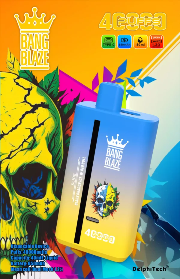 Latest Bang Blaze 40000 Puffs BK40S Disposable Vape With 2 Percent 3 Percent 5 Percent Nicotine 650mAh Battery And 1.2 Ohm Resistance For Bulk Purchase 11 scaled