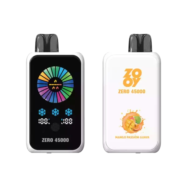 Next Generation ZOOY ZERO 45000 Puffs Disposable Vape With Built In Touch Screen And Nicotine Control Wholesale Disposable Vape 1 1