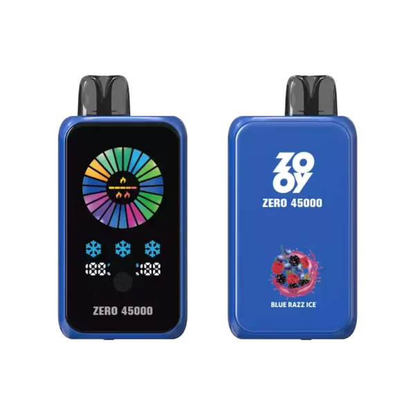 Next Generation ZOOY ZERO 45000 Puffs Disposable Vape With Built In Touch Screen And Nicotine Control Wholesale Disposable Vape 7