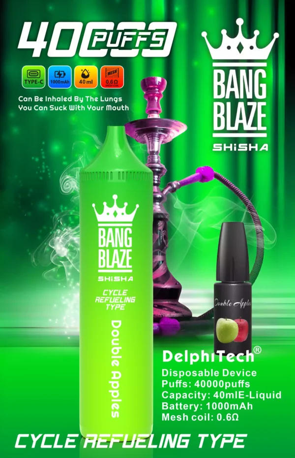 Reliable BANG BLAZE BK40 Disposable Vape with 40ml E Liquid and Type C Charging for Wholesale Disposable Vapes Direct from the Source Factory 10 scaled