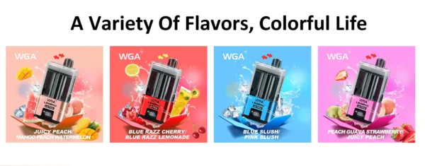 WGA 30K Vape 30000 Puffs Dual Flavor Rechargeable Type C Wholesale (2)